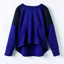 Camiseta morada de la colección de Juanjo Oliva para Elogy otoño/invierno 2013/2014