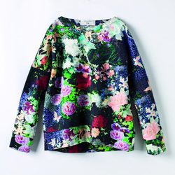 Camiseta estampada de la colección de Juanjo Oliva para Elogy otoño/invierno 2013/2014