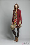 Vestido estampado de la colección otoño/invierno 2013/2014 de Indi&Cold