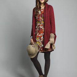 Vestido estampado de la colección otoño/invierno 2013/2014 de Indi&Cold