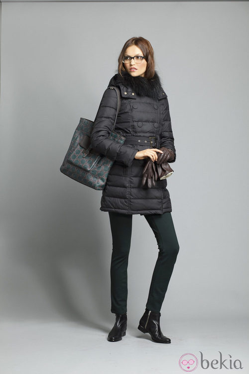 Abrigo de plumas de la colección otoño/invierno 2013/2014 de Indi&Cold