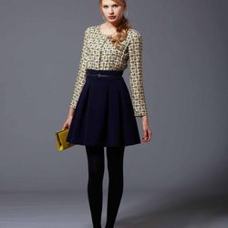 Falda con vuelo y blusa de la colección otoño/invierno 2013/2014 de Pennylane