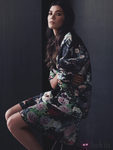 Look estampado floral de la colección otoño/invierno 2013 de Juanjo Oliva para Elogy