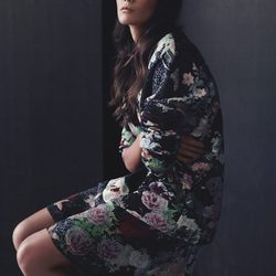 Look estampado floral de la colección otoño/invierno 2013 de Juanjo Oliva para Elogy