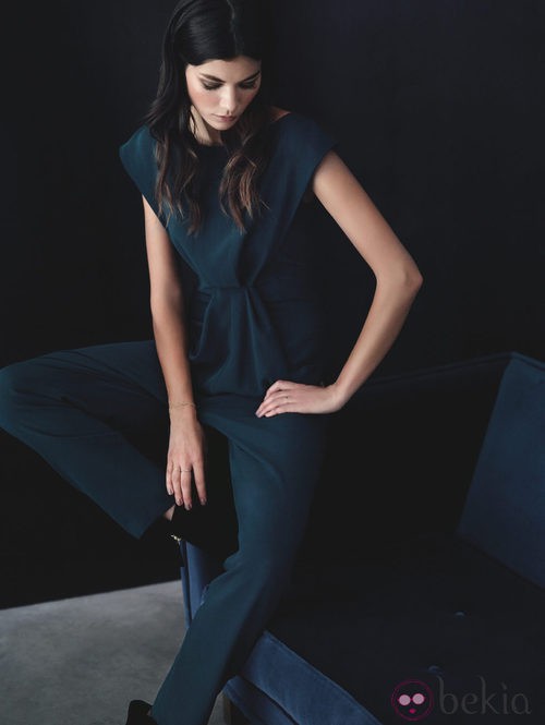 Jumpsuit celeste de la colección otoño/invierno 2013/2014 de Juanjo Oliva para Elogy