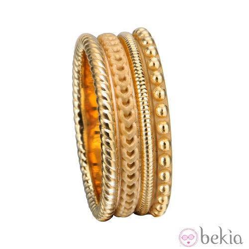 Anillo nupcial de la colección 'Ruedo Bridal' de Carrera y Carrera