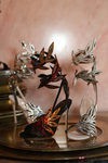 Sandalias con pedrería de la colección primavera/verano 2014 de Sergio Rossi