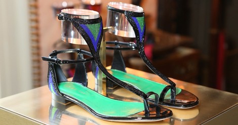 Sandalias de la colección primavera/verano 2014 de Sergio Rossi