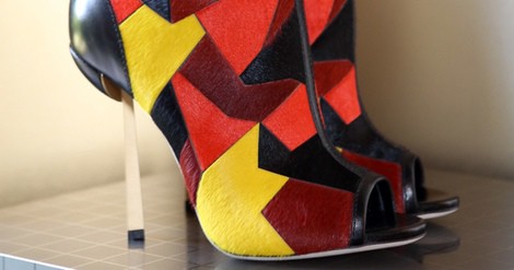 Botines de la colección primavera/verano 2014 de Sergio Rossi