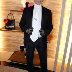 El diseñador Karl Lagerfeld