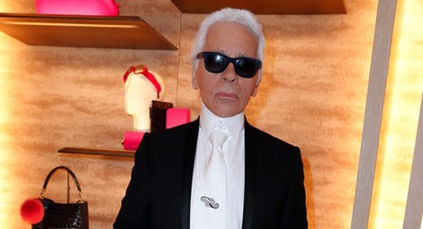 El diseñador Karl Lagerfeld