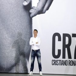 Cristiano Ronaldo inaugura la campaña de su nueva línea de ropa interior en Madrid