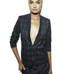 Traje de tartán de la colección Fall 2013 de Suiteblanco