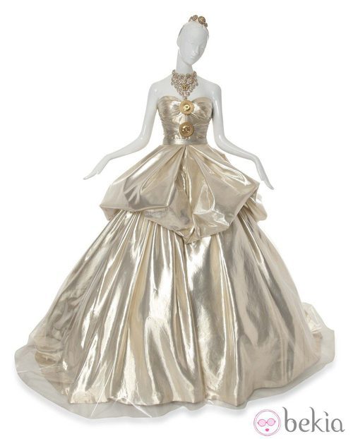 Vestido inspirado en La Cenicienta de Versace