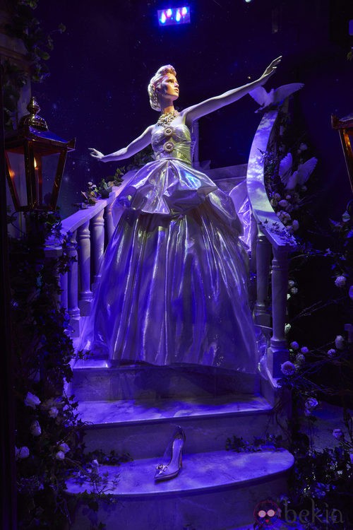 Vestido inspirado en La Cenicienta de Versace en Harrods