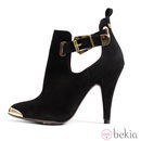 Botines de tacón negro de la colección otoño/invierno 2013 de Sixtyseven