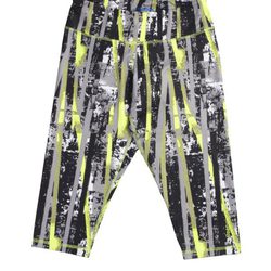 Pantalón Hopkick Capri color amarillo de la colección Reebok Aerobics