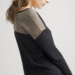 Jersey negro de la colección otoño/invierno 2013/2014 de Marie Sixtine