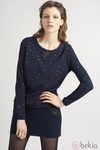 Jersey azul de la colección otoño/invierno 2013/2014 de Marie Sixtine
