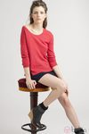 Jersey coral de la colección otoño/invierno 2013/2014 de Marie Sixtine