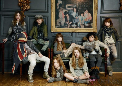 Imagen de la campaña otoño/invierno 2013 de Sisley Young