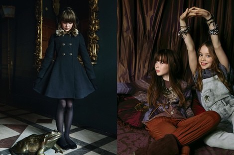 Propuestas para niñas de la colección otoño/invierno 2013/2014 de Sisley Young