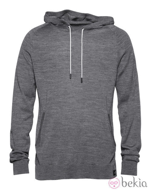 Sudadera gris de la colección otoño/invierno 2013/2014 Bodywear de David Beckham para H&M