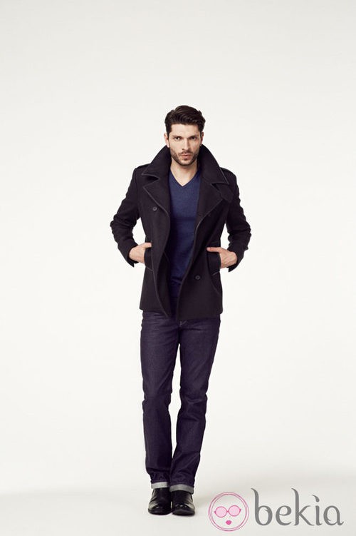 Abrigo de la colección otoño/invierno 2013/2014 de Ikks Men