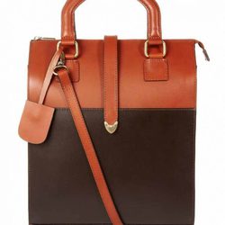 Bolso de piel marrón de la colección otoño/invierno 2013/2014 de Asos
