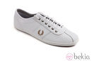 Zapatillas Hayes Unlined Leather en blanco de Fred Perry