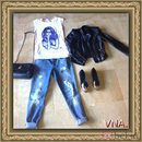 Look de la colección otoño/invierno 2013/2014 de Vania Millán