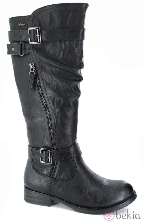 Botas negras de la colección otoño/invierno 2013/2014 de Refresh