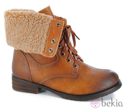 Botines con borreguito de la colección otoño/invierno 2013/2014 de Refresh