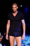 Conjunto de ropa interior negra para hombre de 2(X)ist para verano de 2012