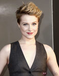 Tupé de Evan Rachel Wood en la première de 'True Blood'