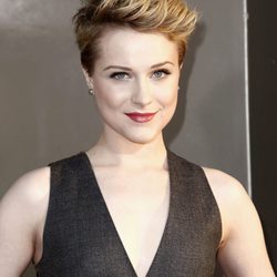 Tupé de Evan Rachel Wood en la première de 'True Blood'