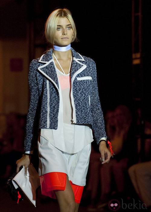 Chaqueta de punto con cremallera de Rag & Bone, colección primavera de 2012