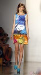 Diseño con estampado floral de Peter Som, colección primavera de 2012