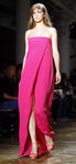 Vestido fucsia de Peter Som, colección primavera de 2012