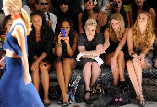 Front row de Charlotte Ronson en Nueva York
