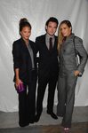 Christine Teigen, Jamie Belman y Petra Nemcova en el backstage de Tommy Hilfiger