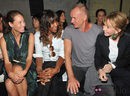 Front row de EDUN en la Semana de la Moda, colecciones para primavera 2012
