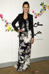 Eva Amurri en el backstage de Stacey Bendet en la Semana de la Moda de Nueva York