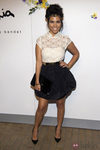 Kourtney Kardashian en el desfile de Stacey Bendet, colección Alice + Olivia para primavera de 2012