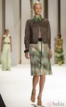 Falda con rayas de Carolina Herrera, colección primavera 2012