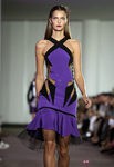 Vestido lila con transparencias de Prabal Gurung, colección primavera 2012