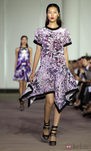 Vestido estampado de Prabal Gurung, colección primavera 2012