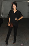 Victoria Justice en el desfile de Badgley Mischka, colección primavera 2012