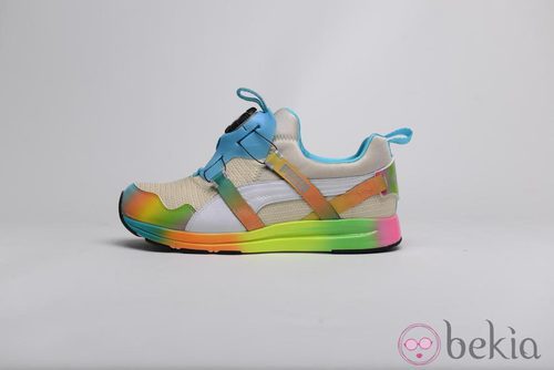 Zapatillas modelo Disc Burlap Rainbow de la colección 'Girls of Blaze Disc Collection' de Puma