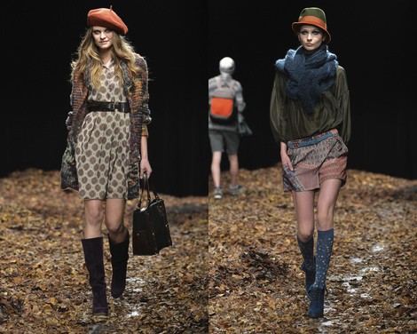Vestido de la colección otoño/invierno 2013/2014 de Benetton